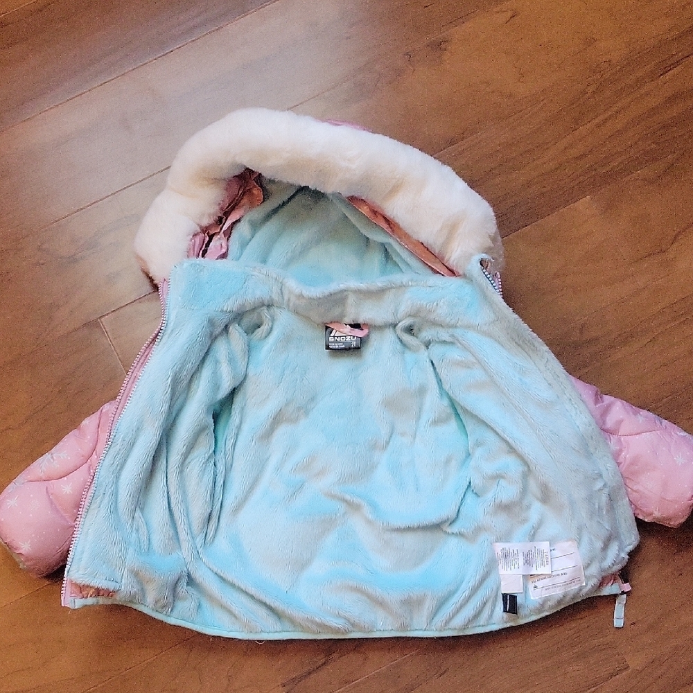 Snozu Light Pink Fleece Jacket - Picture 3 of 8